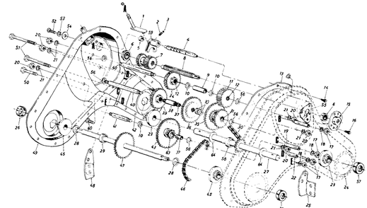 Part Location Diagram of 738-0647 Husky Jack Shaft 5/8